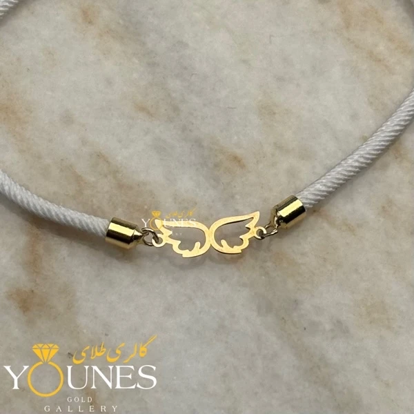 دستبند بال فرشته طلا لیزری